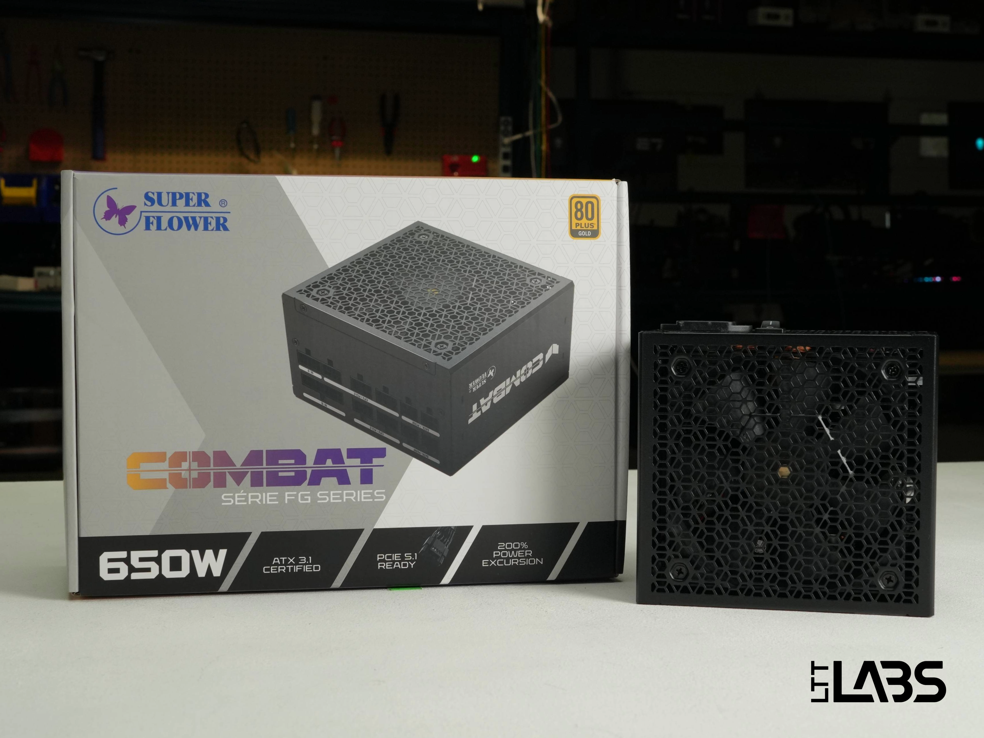 UTY F.ページ① Super Flower Combat FG 650W ATX 3.1 | LTT Labs